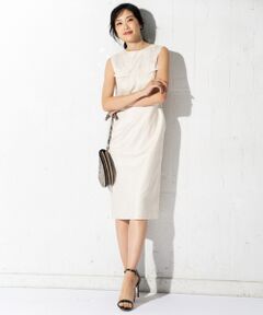 【洗える】Linen Kersey ワンピース