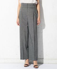 【洗える】Linen Kersey パンツ