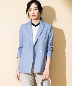 【洗えるセットアップ】Summer Chambray テーラードジャケット