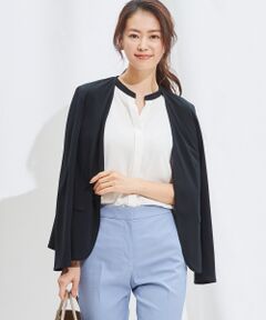 ICB / アイシービー ノーカラージャケット | 【大好評につき追加生産＆新色登場】Light Feel ジャケット