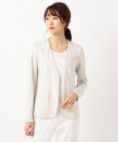 ICB / アイシービー ノーカラージャケット | 【大好評につき追加生産＆新色登場】Light Feel ジャケット