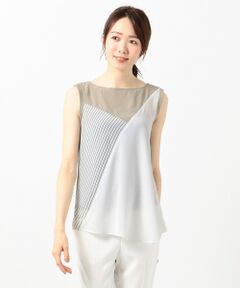 ICB / アイシービー Tシャツ | Triacetate Dry Smooth Aラインカットソー