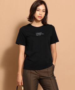 Cotton Jersey ロゴTシャツ