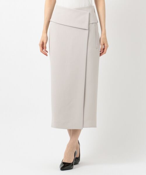 セール】 【mi-molletコラボ】Compact Double Cloth スカート （ミニ 
