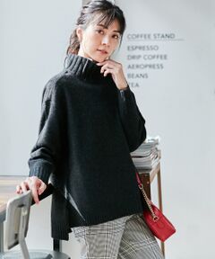 【2019冬のWEB限定カラー】Soft Cashmere Mix ハイネックニット