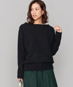 【2019冬のWEB限定カラー】Soft Cashmere Mix ボートネックニット