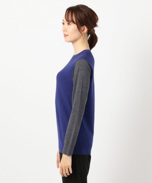 ICB / アイシービー ニット・セーター | Bicolor Wool クルーネックニット | 詳細7