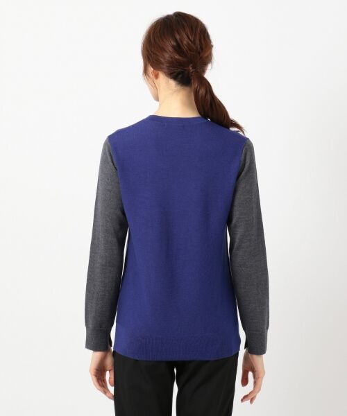 ICB / アイシービー ニット・セーター | Bicolor Wool クルーネックニット | 詳細8