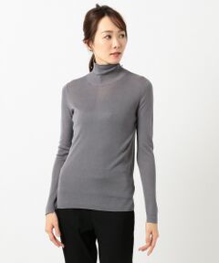 Tencel Wool ハイネックニット