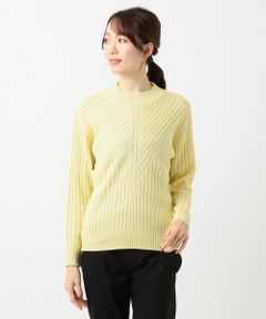 Siltex Cotton ボトルネックニット