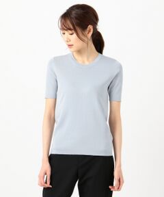 Luster Cotton 半袖ニット