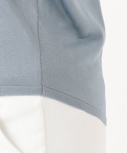 ICB / アイシービー ニット・セーター | 【WEB限定カラー】Synthetic Yarn 半袖ニット | 詳細25