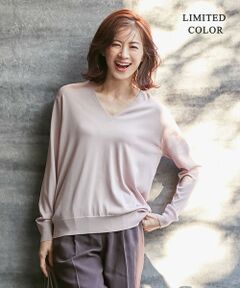 【WEB限定カラーあり】Synthetic Yarn ニット