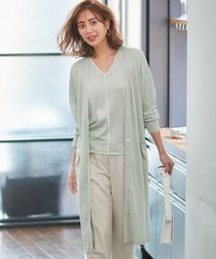 ICB / アイシービー カーディガン・ボレロ | 【WEB限定カラー】Synthetic Yarn カーディガン