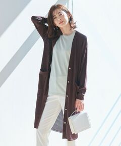 ICB / アイシービー カーディガン・ボレロ | 【マガジン掲載】Synthetic Yarn カーディガン（番号CH47）