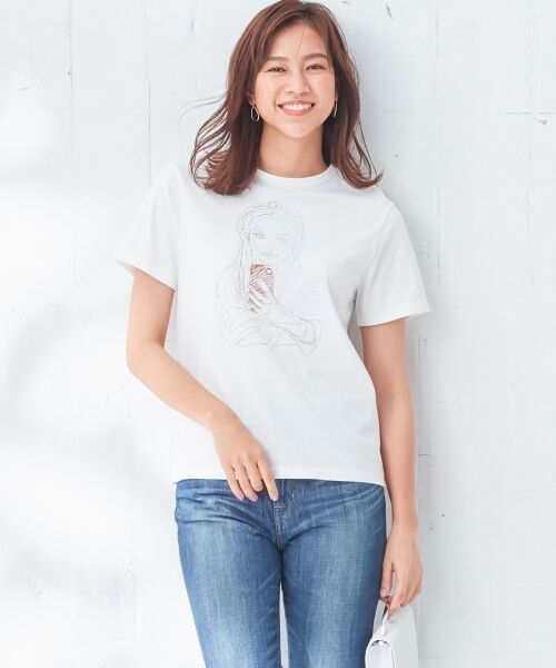 セール 伊藤心さんコラボ Collabo Tシャツ Tシャツ Icb アイシービー ファッション通販 タカシマヤファッションスクエア