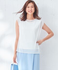 Tricot Chiffon カットソー