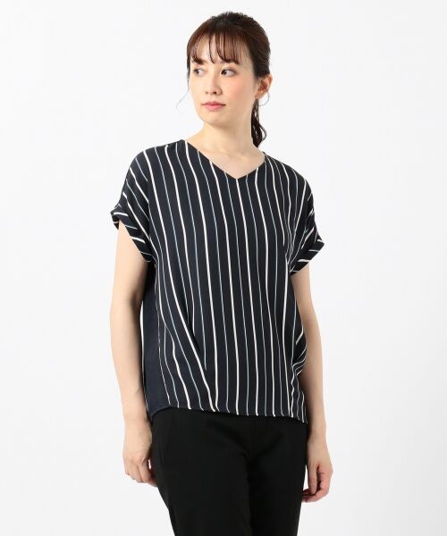 ICB / アイシービー Tシャツ | 【WEB限定】Cotton Combi Stripe カットソー | 詳細20