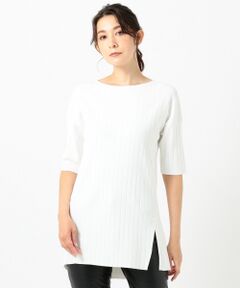 ICB / アイシービー ニット・セーター | Blocking Wide Rib スリットニット