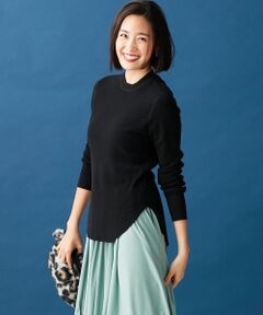 【WEB・一部店舗限定】Cashmere ワッフルニット