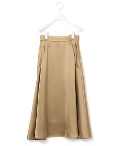 ICB / アイシービー ミニ・ひざ丈スカート | 【マガジン掲載】Satin スカート(番号CJ24)