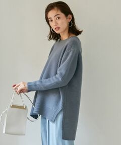 ICB / アイシービー ニット・セーター | 【マガジン掲載】Soft Cashmere Mix ガーター編みニット(番号CL25)