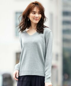 ICB / アイシービー ニット・セーター | 【洗える・WEB限定カラーあり】glaze Vネック ニット