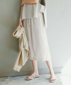 ICB / アイシービー ミニ・ひざ丈スカート | 【洗える】Calm スカート