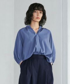 【洗える】Tencel Nylon Stretch ブラウス