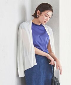 ICB / アイシービー カットソー | 【洗える】 Pinion ショートカーディガン