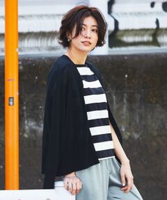 ICB / アイシービー カットソー | 【洗える】 Pinion ショートカーディガン