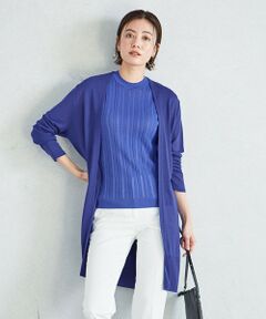 ICB / アイシービー カーディガン・ボレロ | 【洗える】 Pinion ロングカーディガン