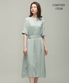 【WEB限定】 Soft Satin ワンピース