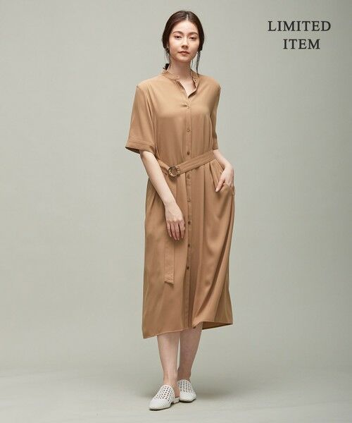 【WEB限定】 Soft Satin ワンピース