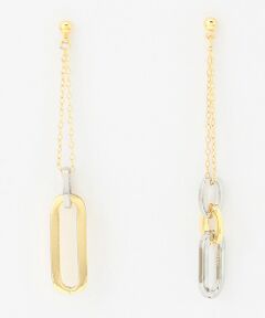 ICB / アイシービー ピアス・イヤリング | アシンメトリーリング ピアス