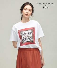 【MIHO MURAKAMIさんコラボ】コラボプリント Tシャツ