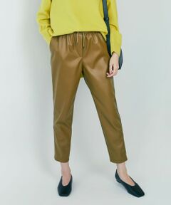 ICB / アイシービー その他パンツ | 【マガジン掲載】 フェイクレザー ドロストパンツ (番号CG32)