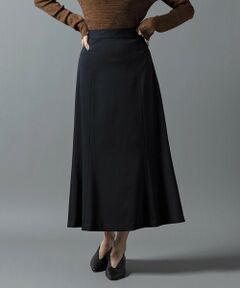 ICB / アイシービー ミニ・ひざ丈スカート | 【新色追加・吸湿発熱】ウールストレッチツイル スカート