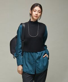 ICB / アイシービー ニット・セーター | 【洗える】 ウールポリエステルバルキー ニットベスト