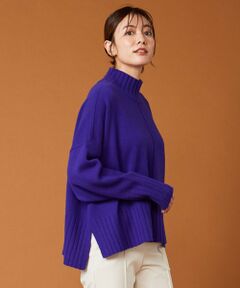 【マガジン掲載・WEB限定カラーあり・新色追加】Soft Wool Cashmere Mix ハイネック ニット（番号CL27）