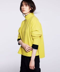 【マガジン掲載・WEB限定カラーあり・新色追加】Soft Wool Cashmere Mix ハイネック ニット（番号CL27）