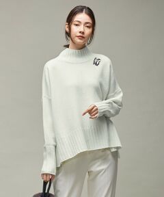 【マガジン掲載・WEB限定カラーあり・新色追加】Soft Wool Cashmere Mix ハイネック ニット（番号CL27）