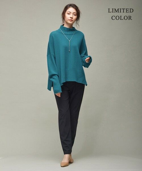 ◇限定Special Price ICB Soft Wool Cashmere Mix ハイネック ニット