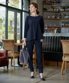 ICB / アイシービー セットアップ | 【洗える】メリル カットソー×パンツセット