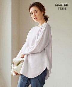 【WEB＆一部店舗限定・10色展開】ウールナイロン フェルトタッチ ニット