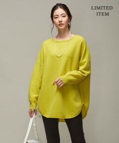 【WEB＆一部店舗限定・10色展開】ウールナイロン フェルトタッチ ニット