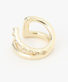 ICB / アイシービー ピアス・イヤリング | クリスタルイヤカフ