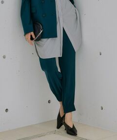 ICB / アイシービー その他パンツ | 【WEB限定カラーあり・洗える】ライトダブルクロス ジョガーパンツ