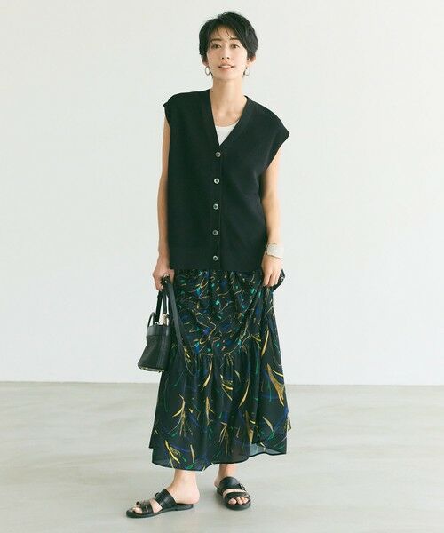 【Saki Tanakaさんコラボ】 コラボプリント スカート