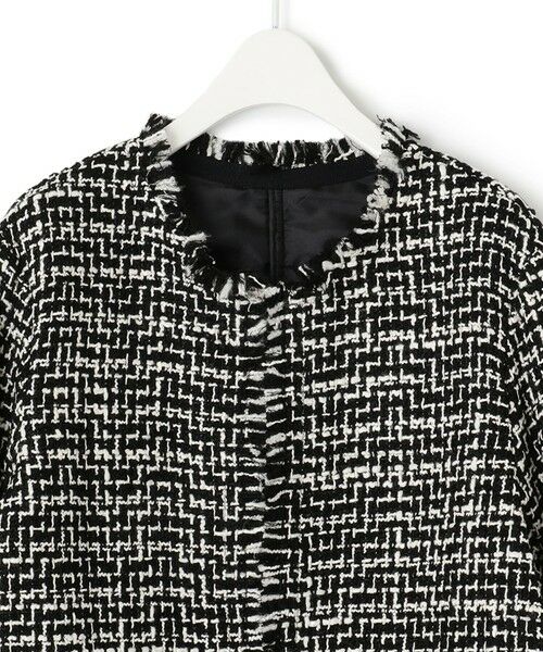 【新品】ICB Houndstooth ノーカラージャケット